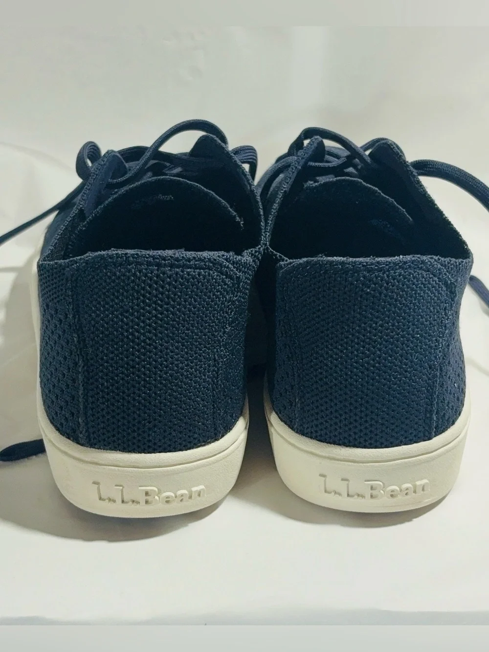 L.L.Bean Eco Bayt Knit Sneaker Lace-Up - Classic Navy
